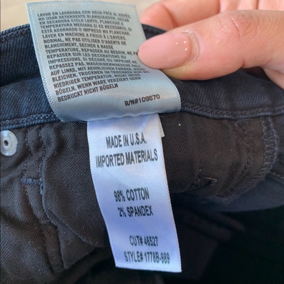 Citizen Of Humanity COH Harlow High Rise Ankle Zip Skinny Jeans - Picture 11 of 16